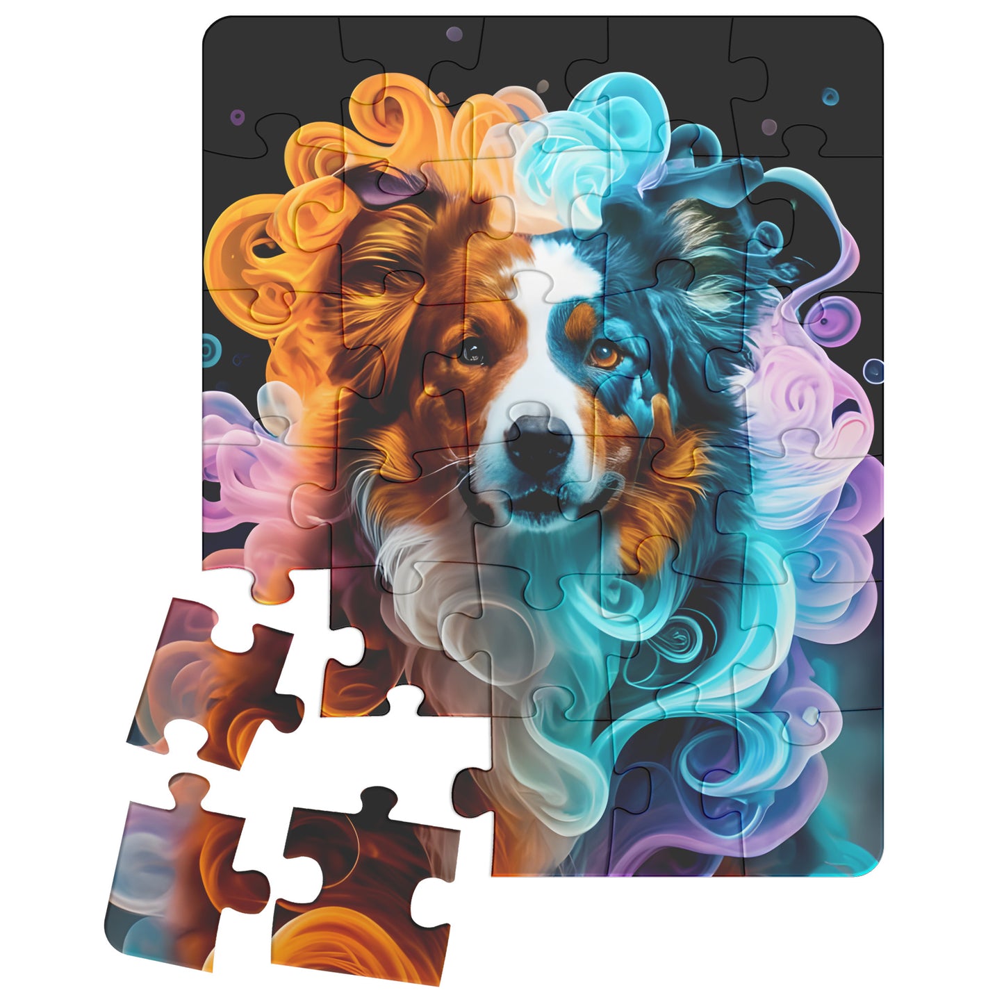Australian Shepherd Jigsaw Puzzle 500pc - Pets on Merch