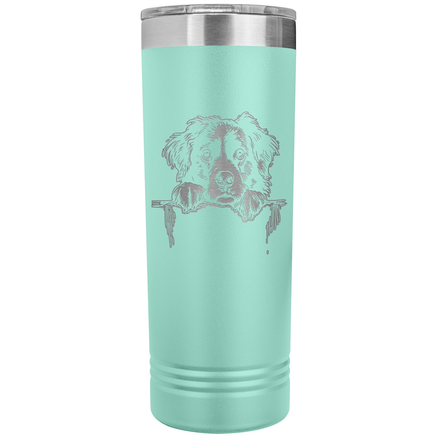 Bernese Mountain Dog Owner Gift Skinny Tumbler 22oz makes a great Berner Lover Gift. Ultra-durable double-wall stainless steel that is vacuum insulated