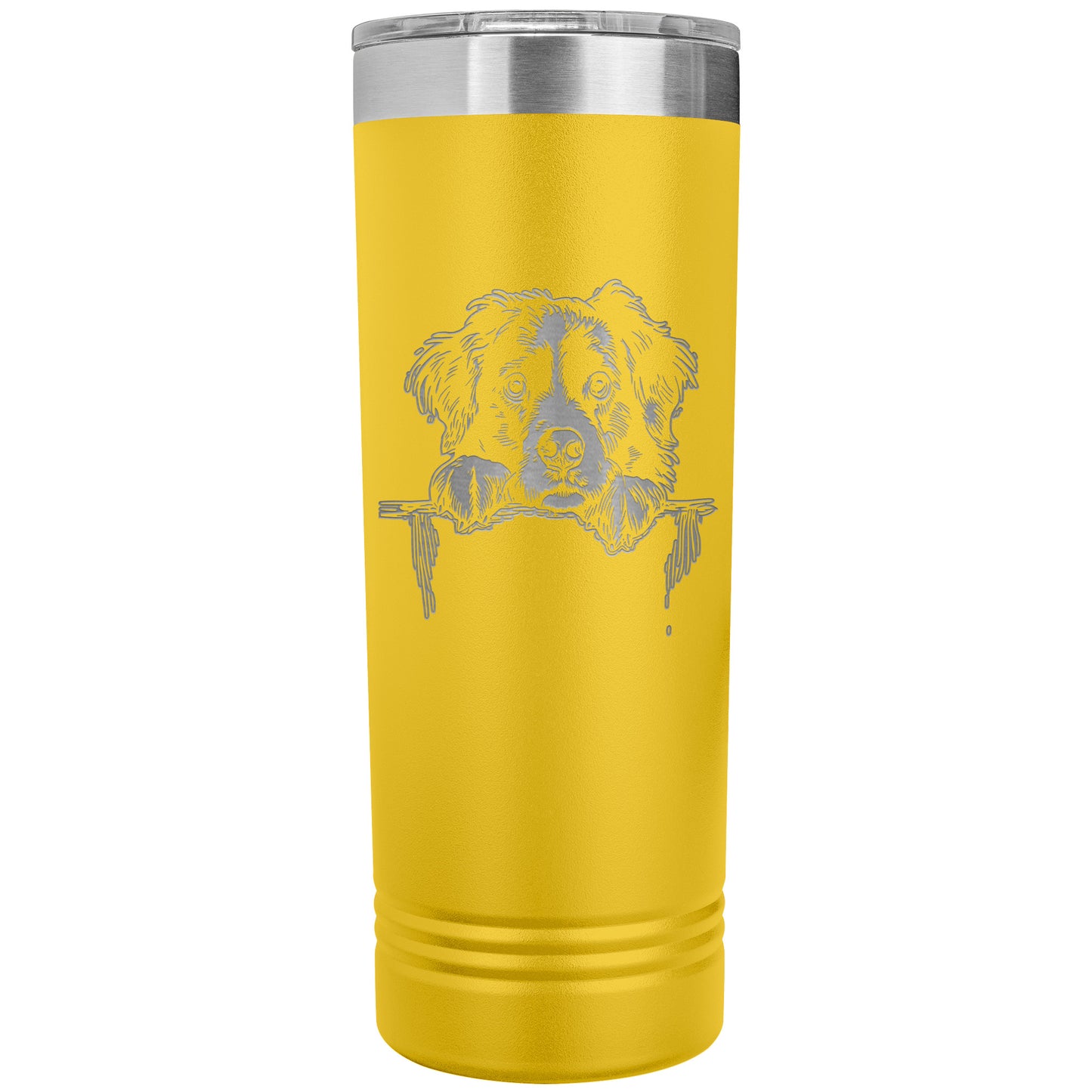 Bernese Mountain Dog Owner Gift Skinny Tumbler 22oz makes a great Berner Lover Gift. Ultra-durable double-wall stainless steel that is vacuum insulated