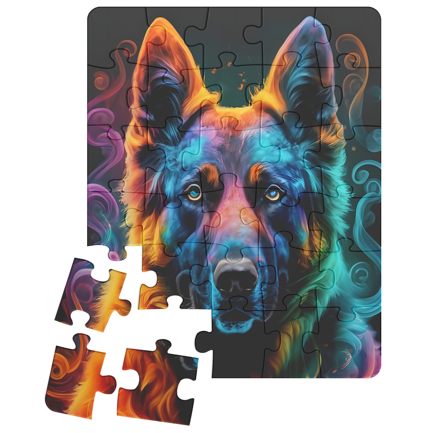 German Shepherd Jigsaw Puzzle 30 to 500pc - Pets on Merch