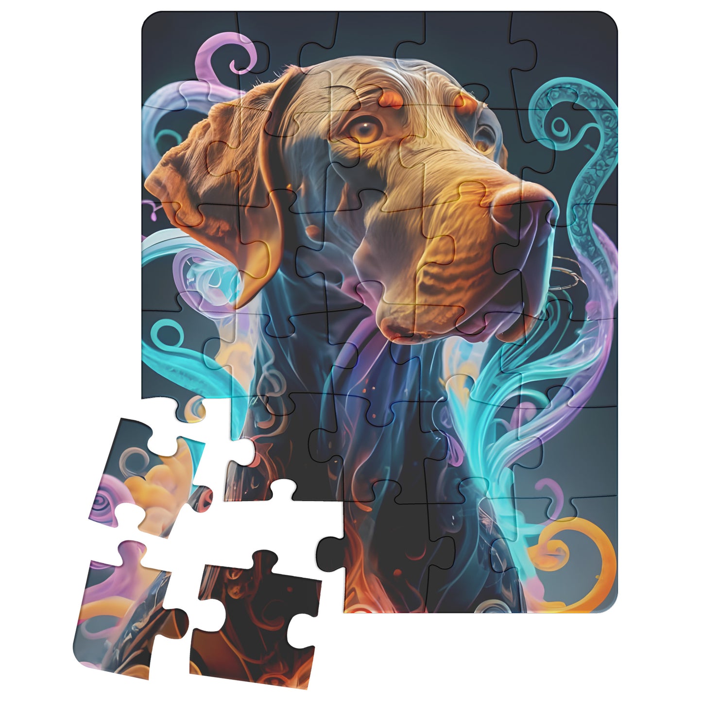 German Shorthaired Pointer Jigsaw Puzzle 500pc - Pets on Merch