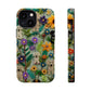 MagSafe Tough Case - Dogs and Flowers Colorful Yarn and Fabric Design Dog iPhone Case - Pets on Merch