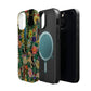 MagSafe Tough Case - Dogs and Flowers Whimsical Colorful Design Dog iPhone Case - Pets on Merch