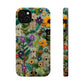 MagSafe Tough Case - Dogs and Flowers Colorful Yarn and Fabric Design Dog iPhone Case - Pets on Merch