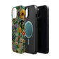 MagSafe Tough Case - Dogs and Flowers Colorful Yarn and Fabric Design Dog iPhone Case - Pets on Merch