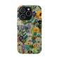 MagSafe Tough Case - Dogs and Flowers Colorful Yarn and Fabric Design Dog iPhone Case - Pets on Merch