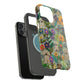 MagSafe Tough Case - Dogs and Flowers Colorful Yarn and Fabric Design Dog iPhone Case - Pets on Merch