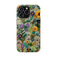 MagSafe Tough Case - Dogs and Flowers Colorful Yarn and Fabric Design Dog iPhone Case - Pets on Merch