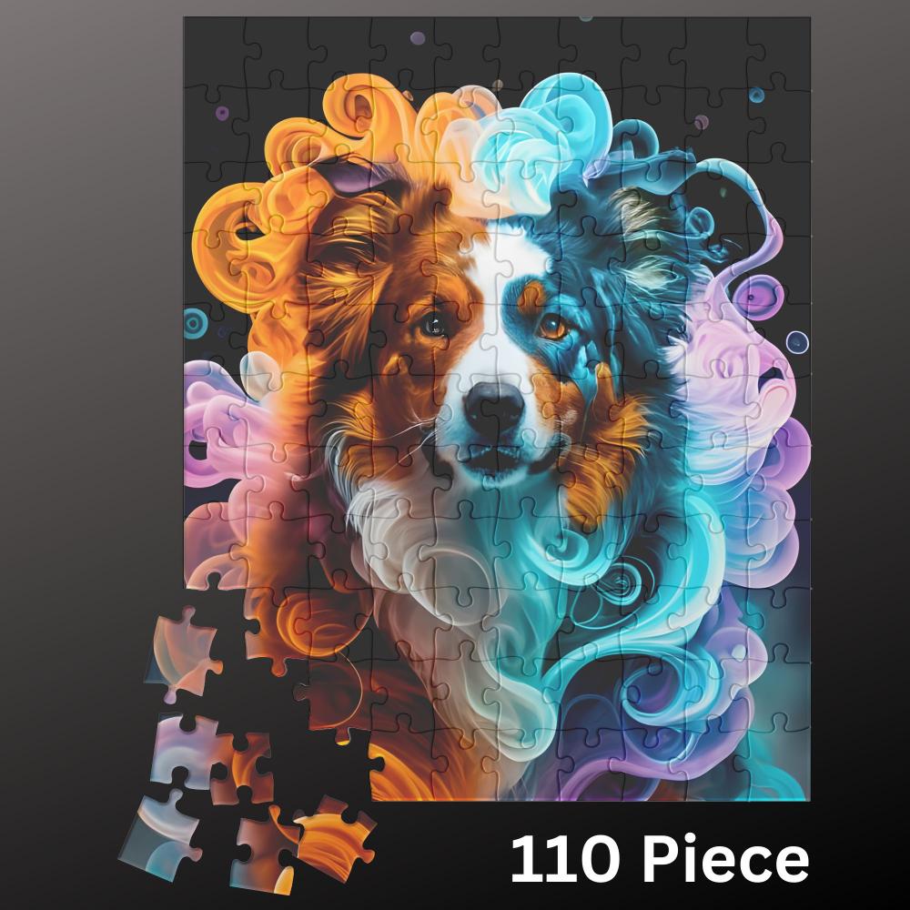Australian Shepherd Jigsaw Puzzle 500pc - Pets on Merch