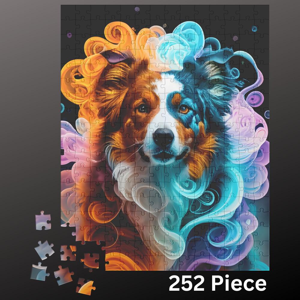 Australian Shepherd Jigsaw Puzzle 500pc - Pets on Merch