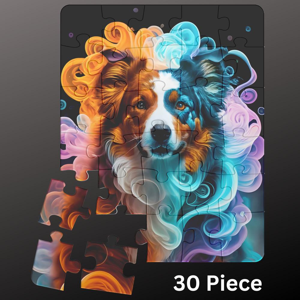 Australian Shepherd Jigsaw Puzzle 500pc - Pets on Merch