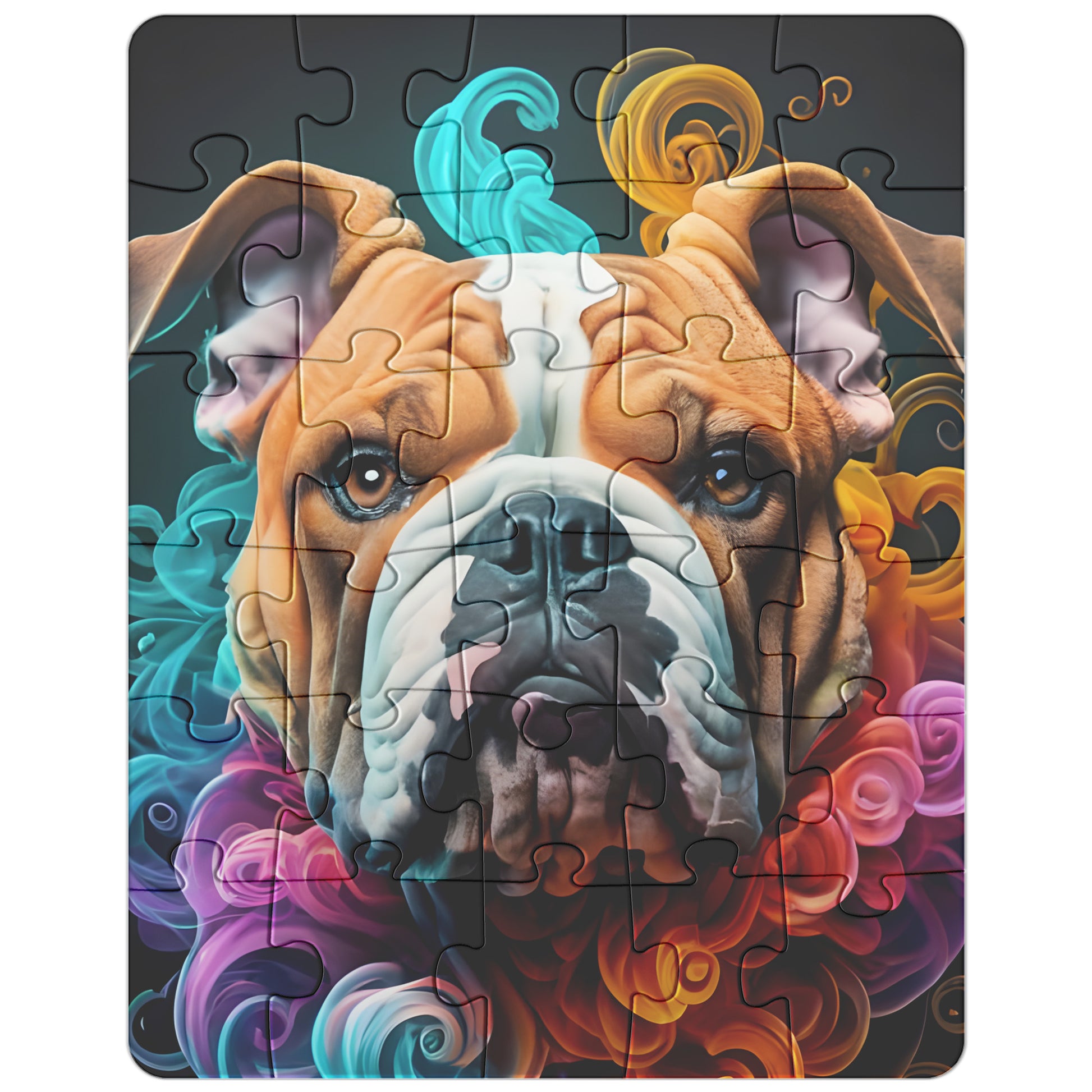 Bulldog Jigsaw Puzzle 500pc - Pets on Merch