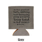 Dog Dad Gift From Dog Custom Leather Drink Holder