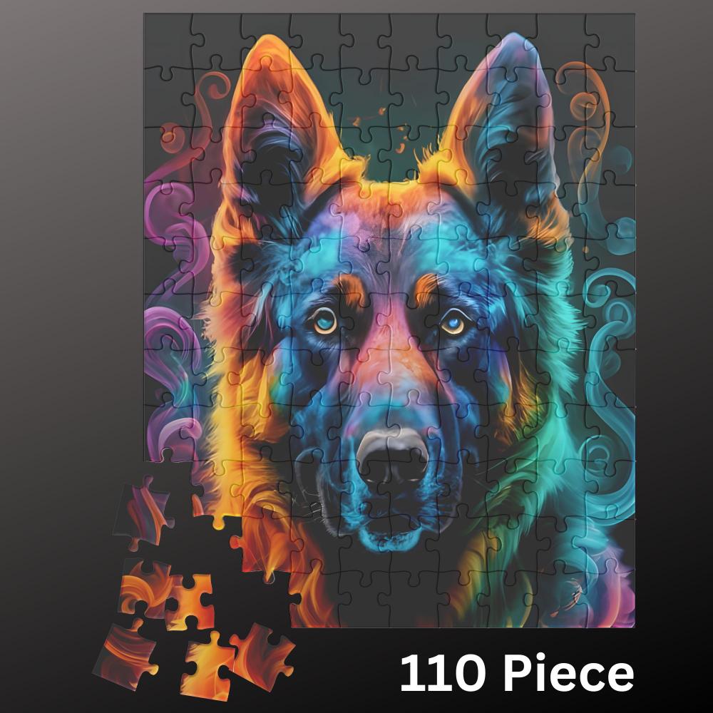 German Shepherd Jigsaw Puzzle 30 to 500pc - Pets on Merch