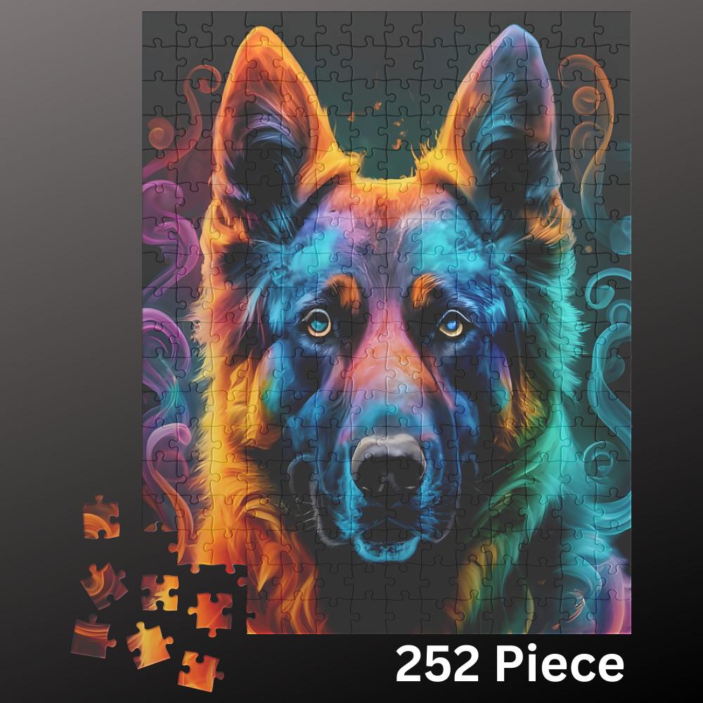 German Shepherd Jigsaw Puzzle 30 to 500pc - Pets on Merch
