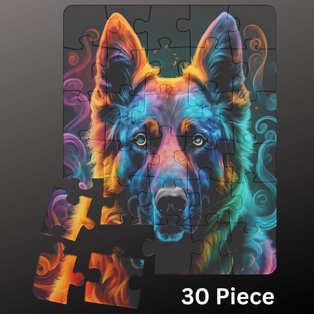 German Shepherd Jigsaw Puzzle 30 to 500pc - Pets on Merch