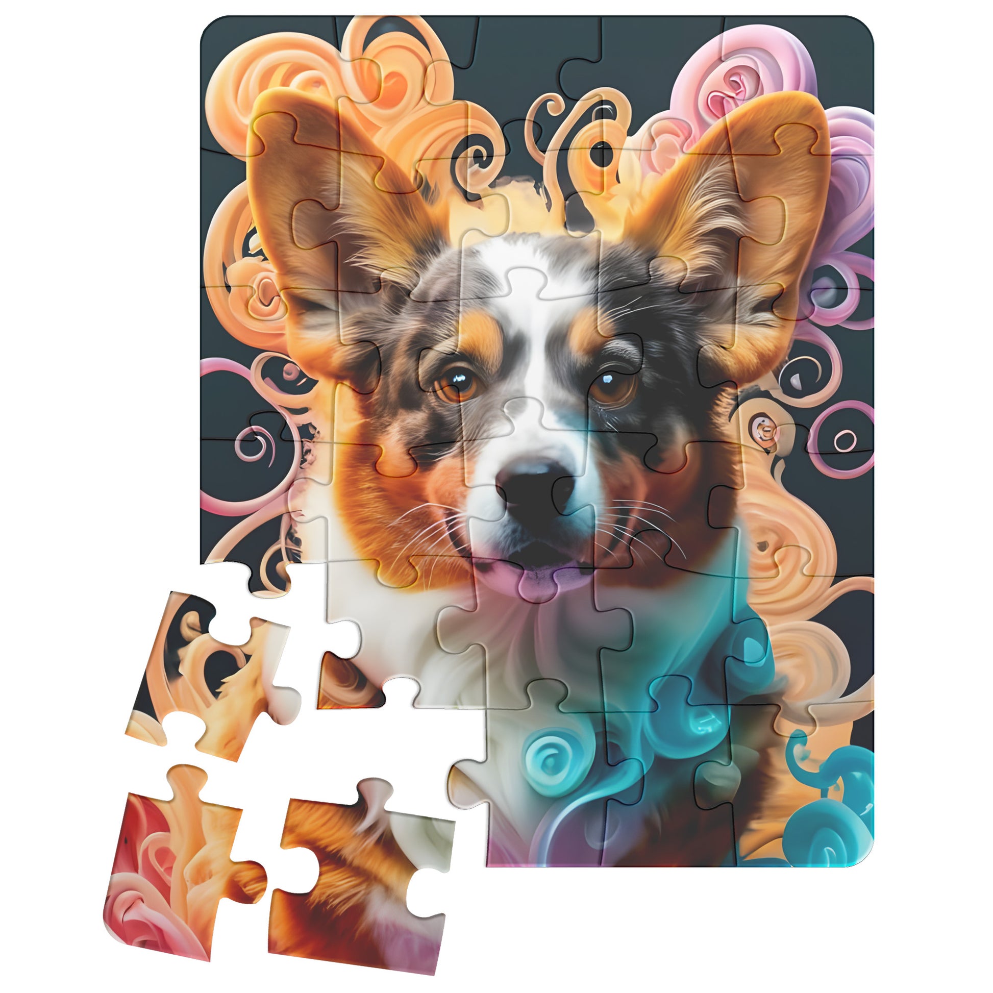 Pembroke Welsh Corgi Jigsaw Puzzle 500pc - Pets on Merch