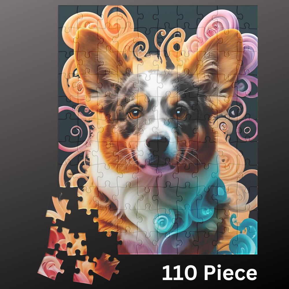 Pembroke Welsh Corgi Jigsaw Puzzle 500pc - Pets on Merch