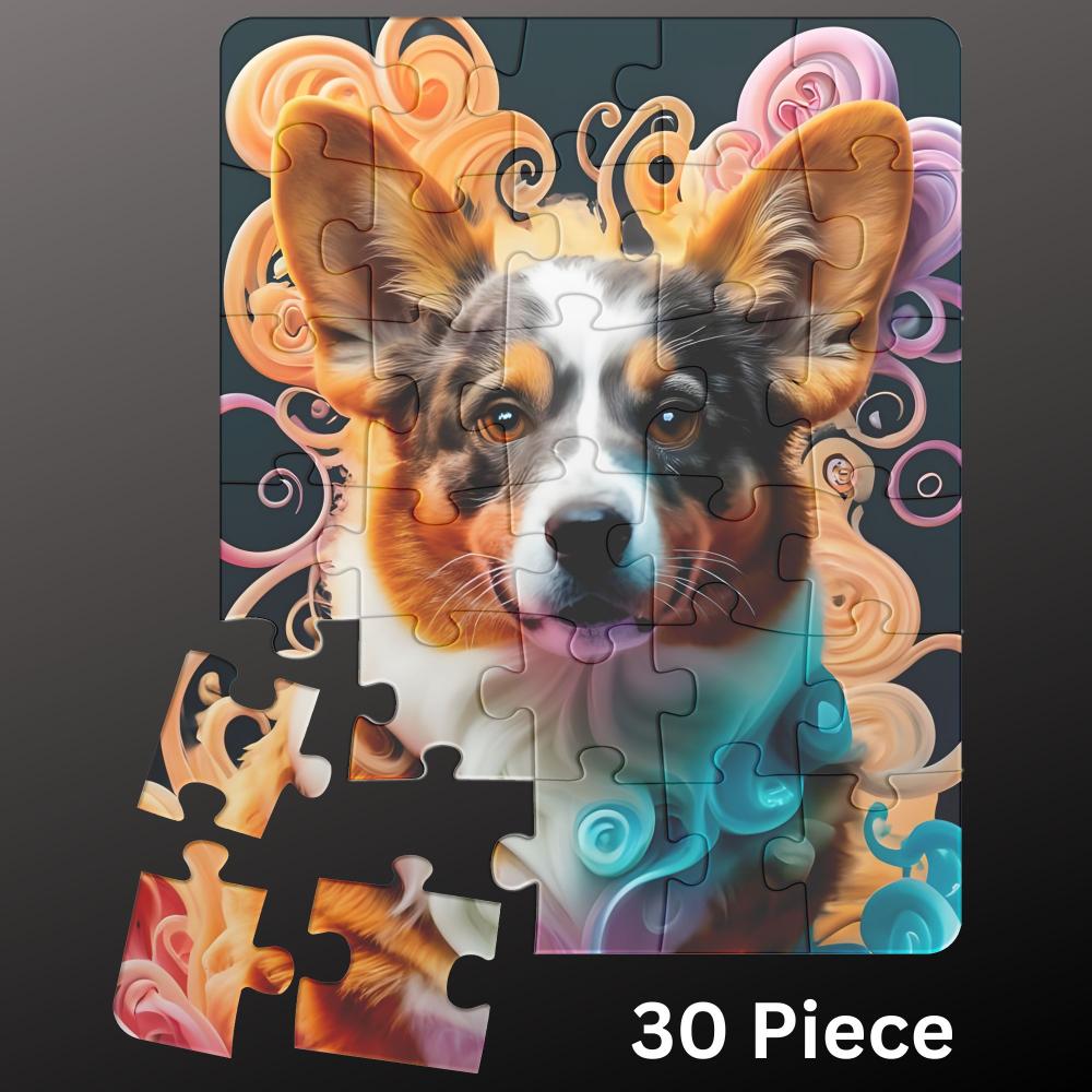 Pembroke Welsh Corgi Jigsaw Puzzle 500pc - Pets on Merch