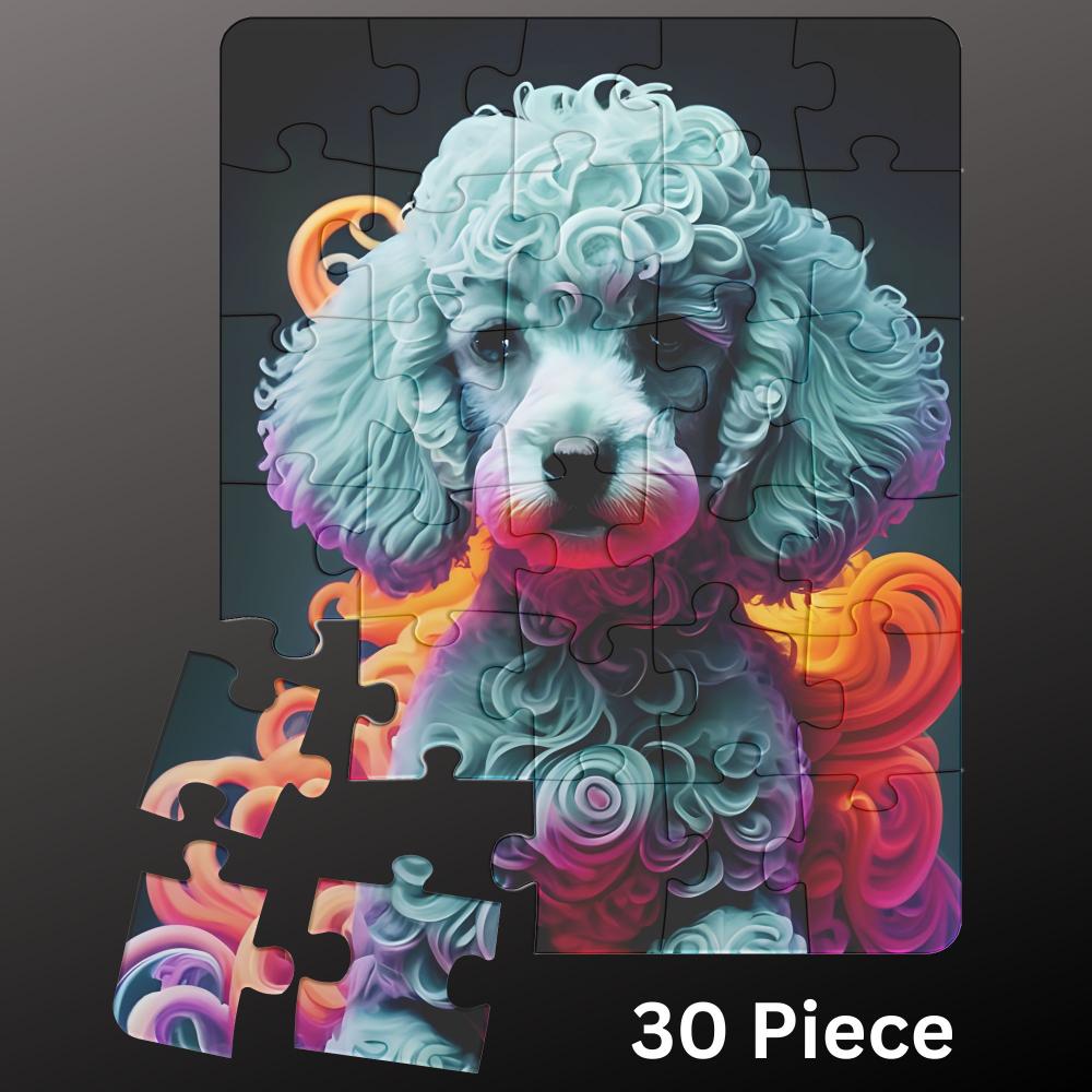 Poodle Jigsaw Puzzle 500pc - Pets on Merch