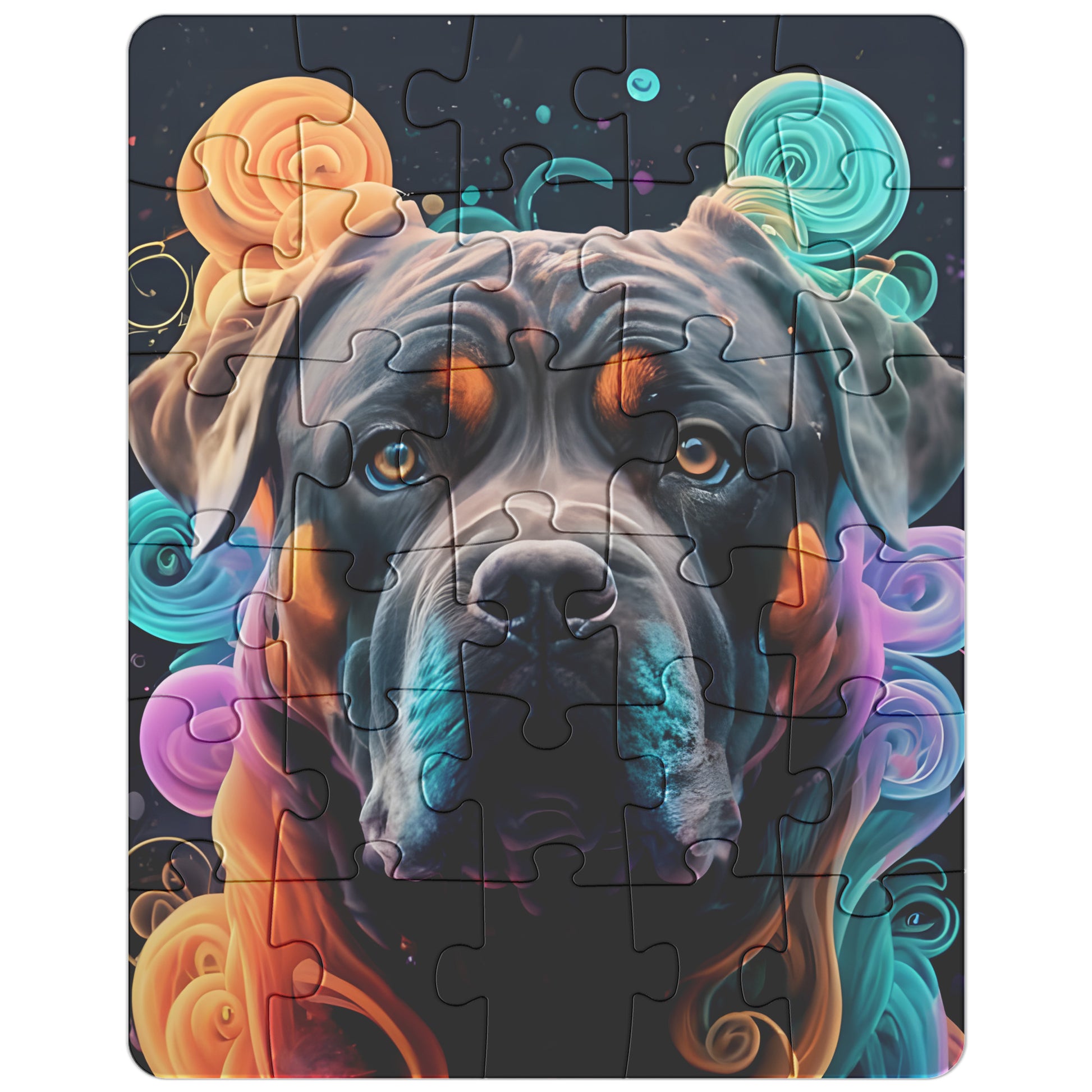 Rottweiler Jigsaw Puzzle 500pc - Pets on Merch