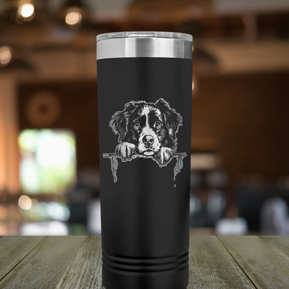 Bernese Mountain Dog Owner Gift Skinny Tumbler 22oz makes a great Berner Lover Gift. Ultra-durable double-wall stainless steel that is vacuum insulated