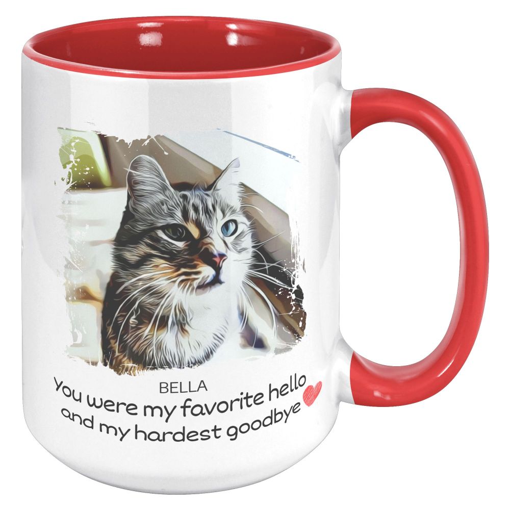 Pet Memorial Gift Mug, Dog Memorial, Cat Memorial, Pet Loss Gift